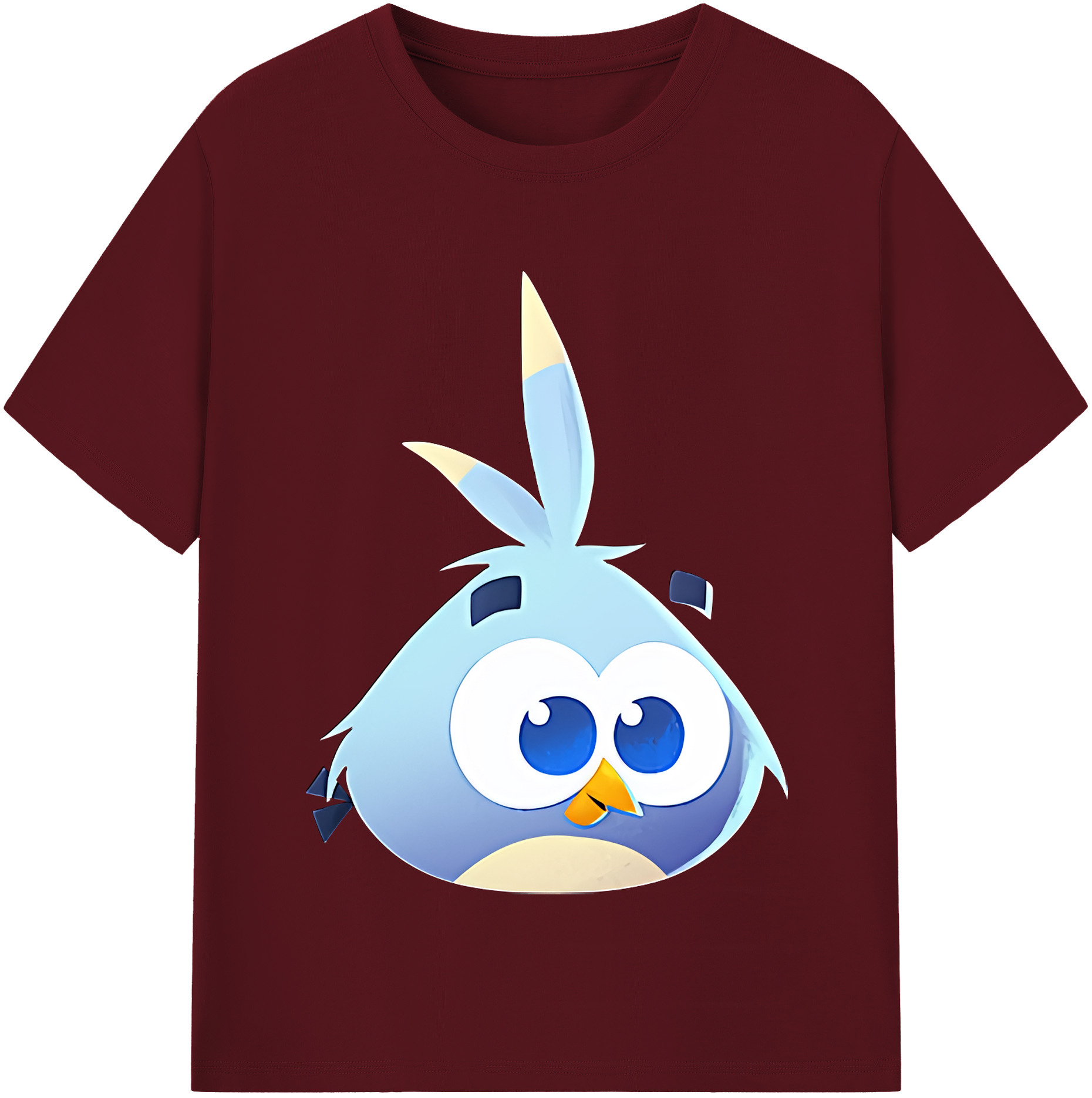 （画像用） Angry Birds アングリーバード 綿100％半袖Tシャツ（フロントプリント）